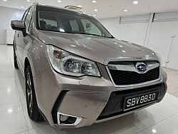 Subaru Forester 2.0XT Turbo 4WD Sunroof 2015 Brown Rear Entertainment